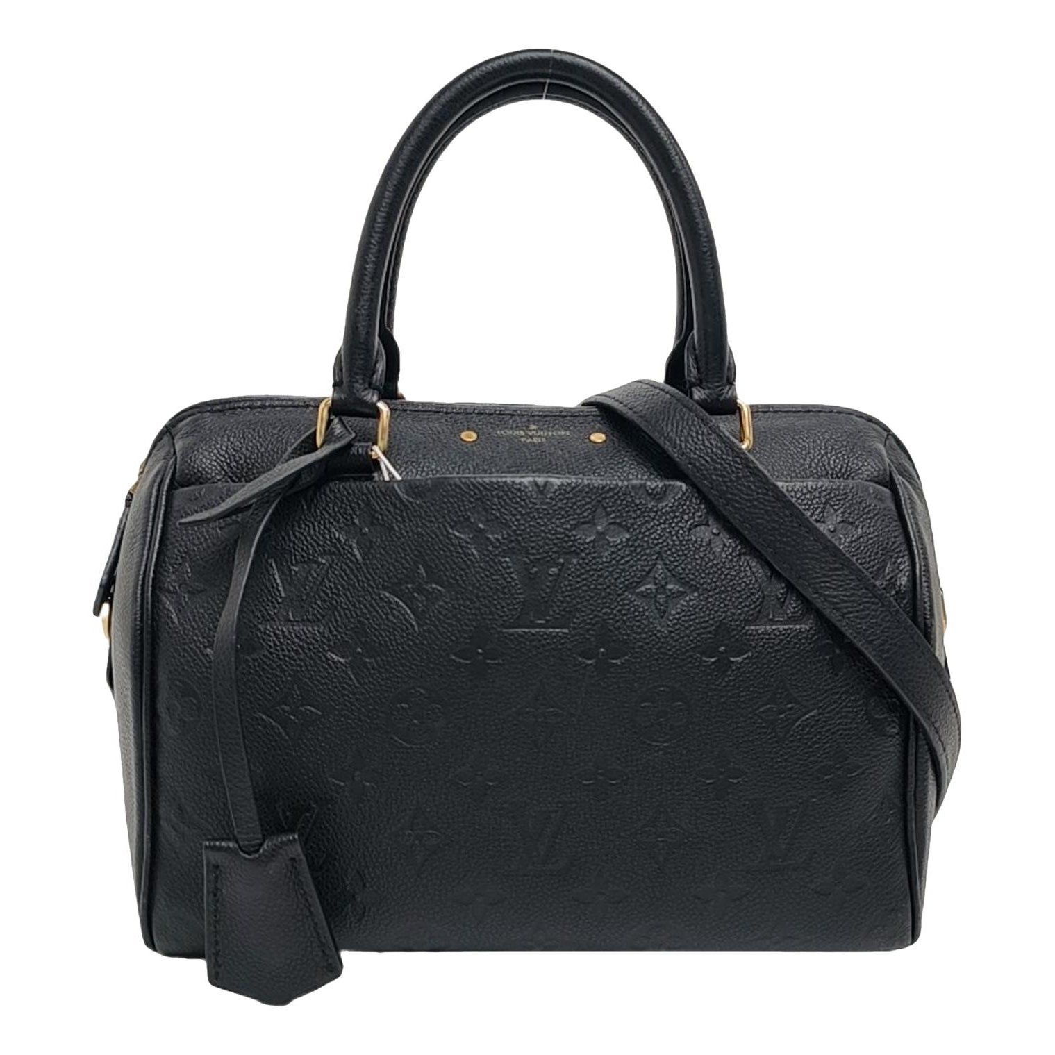 Speedy time trunk leather crossbody bag