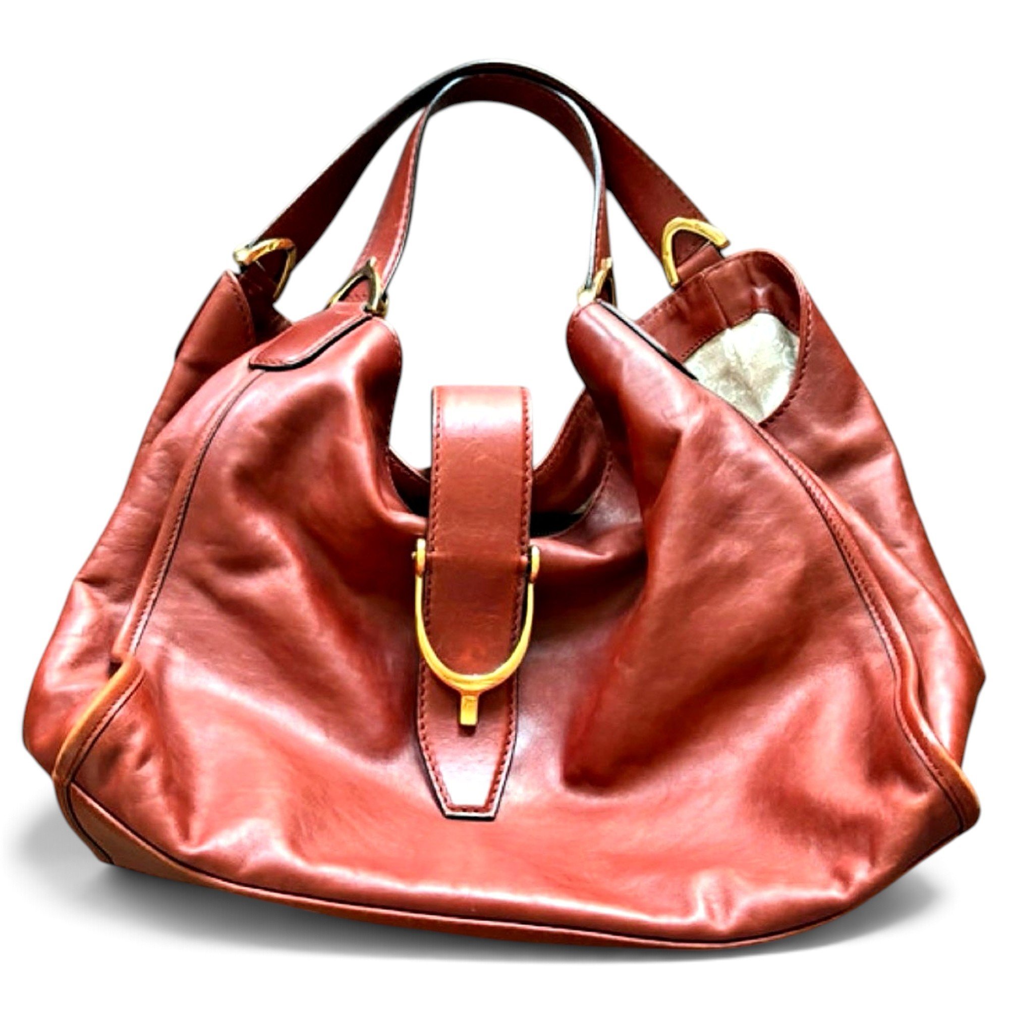 Leather handbag
