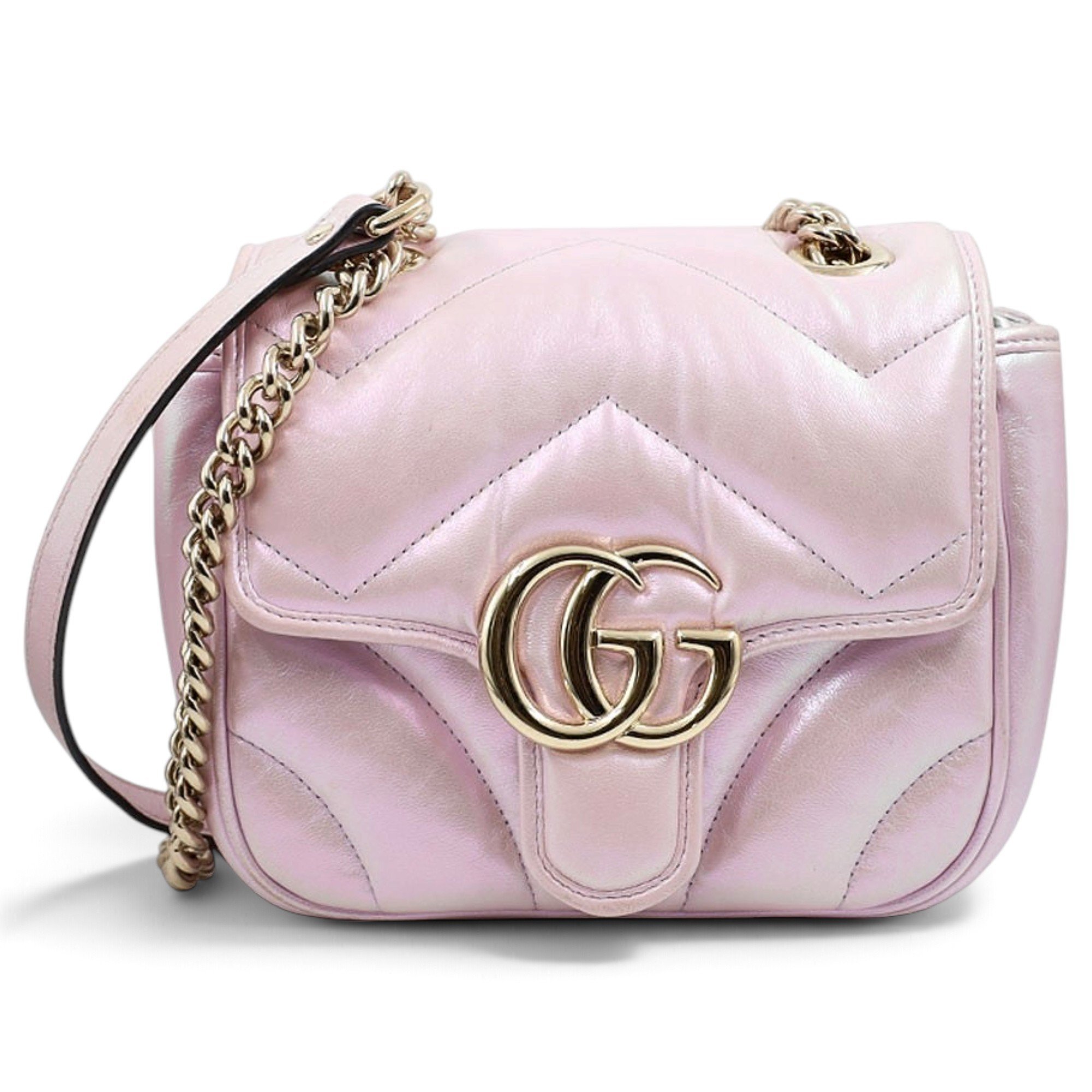 GG Marmont Flap leather handbag