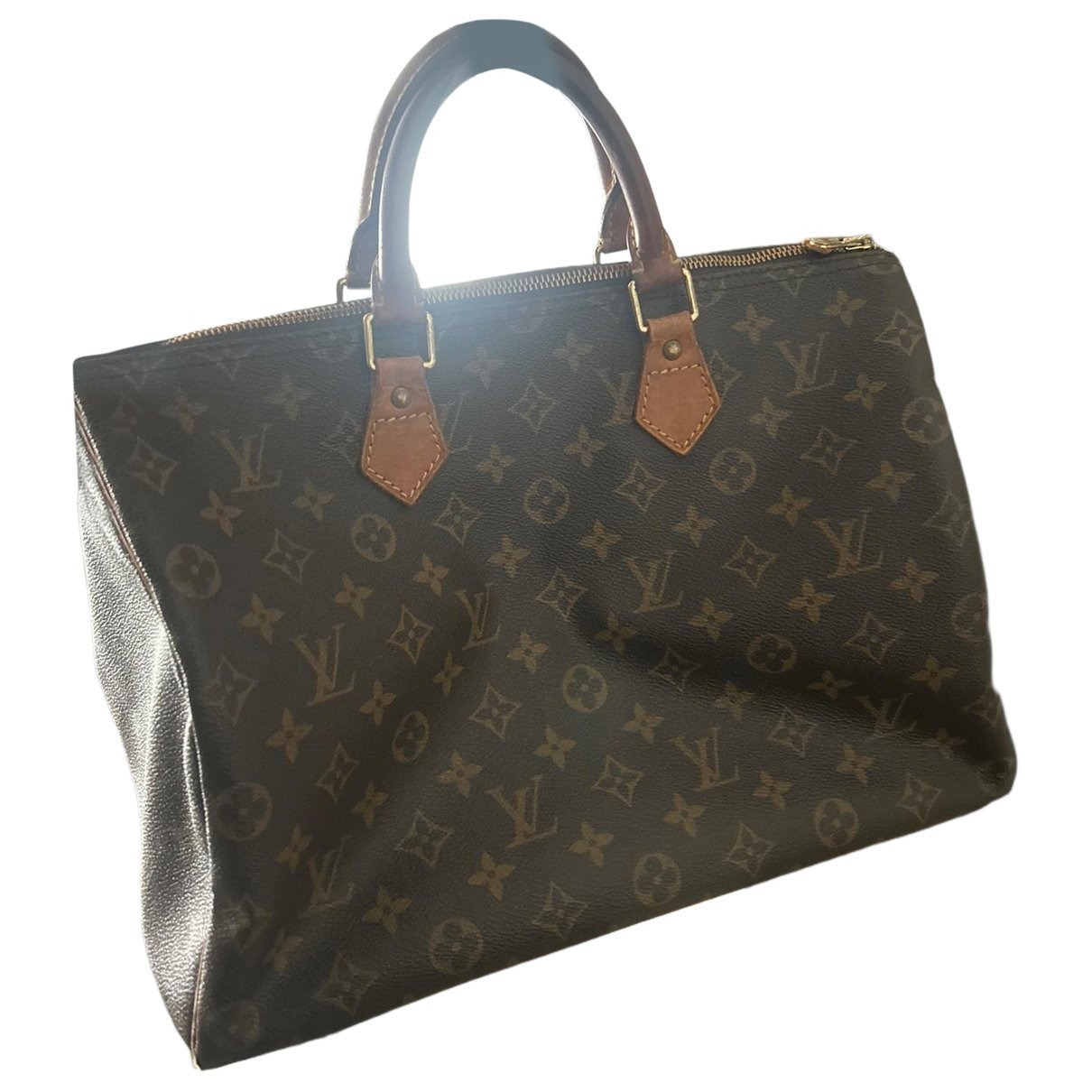 Louis Vuitton Speedy leather handbag