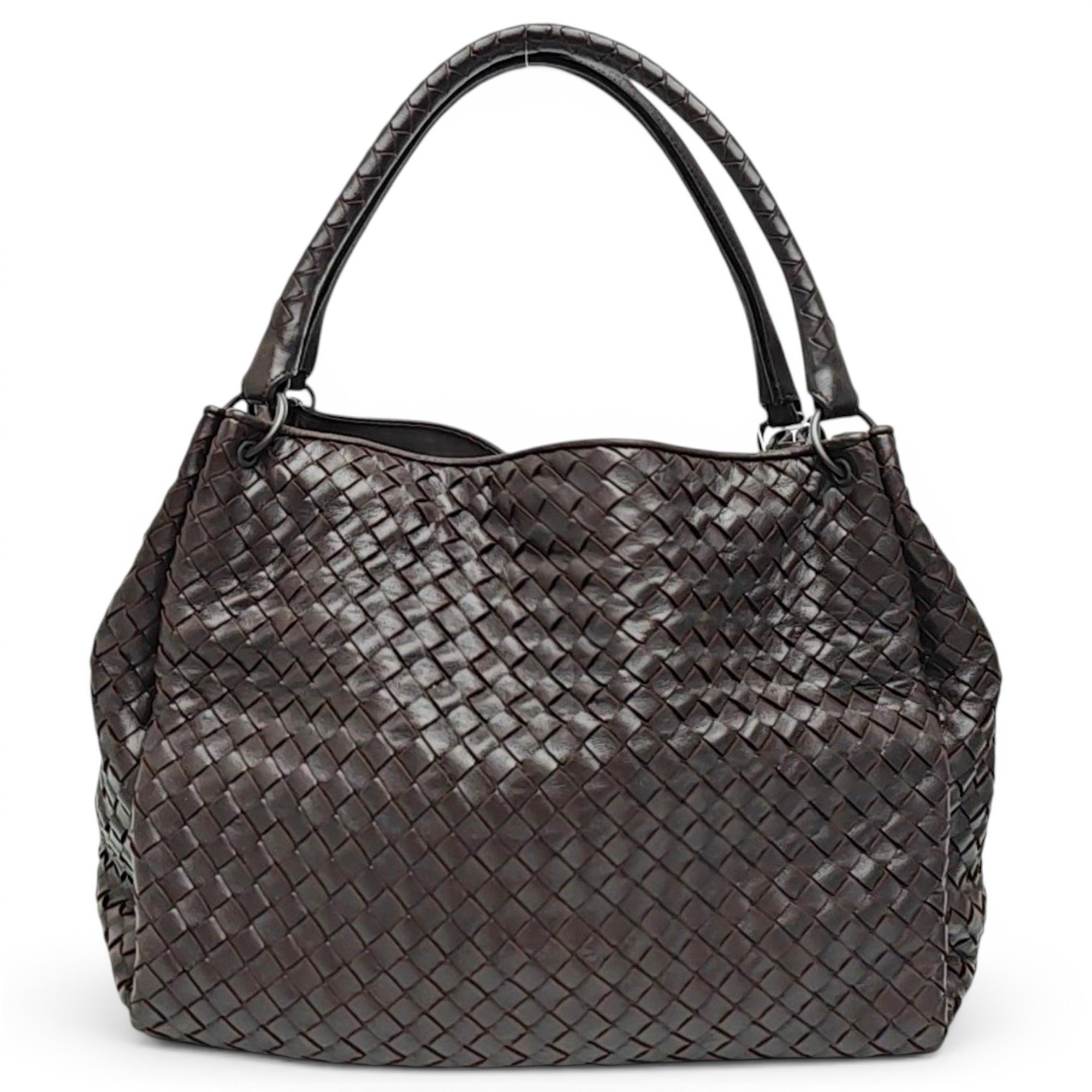 Parachute leather handbag