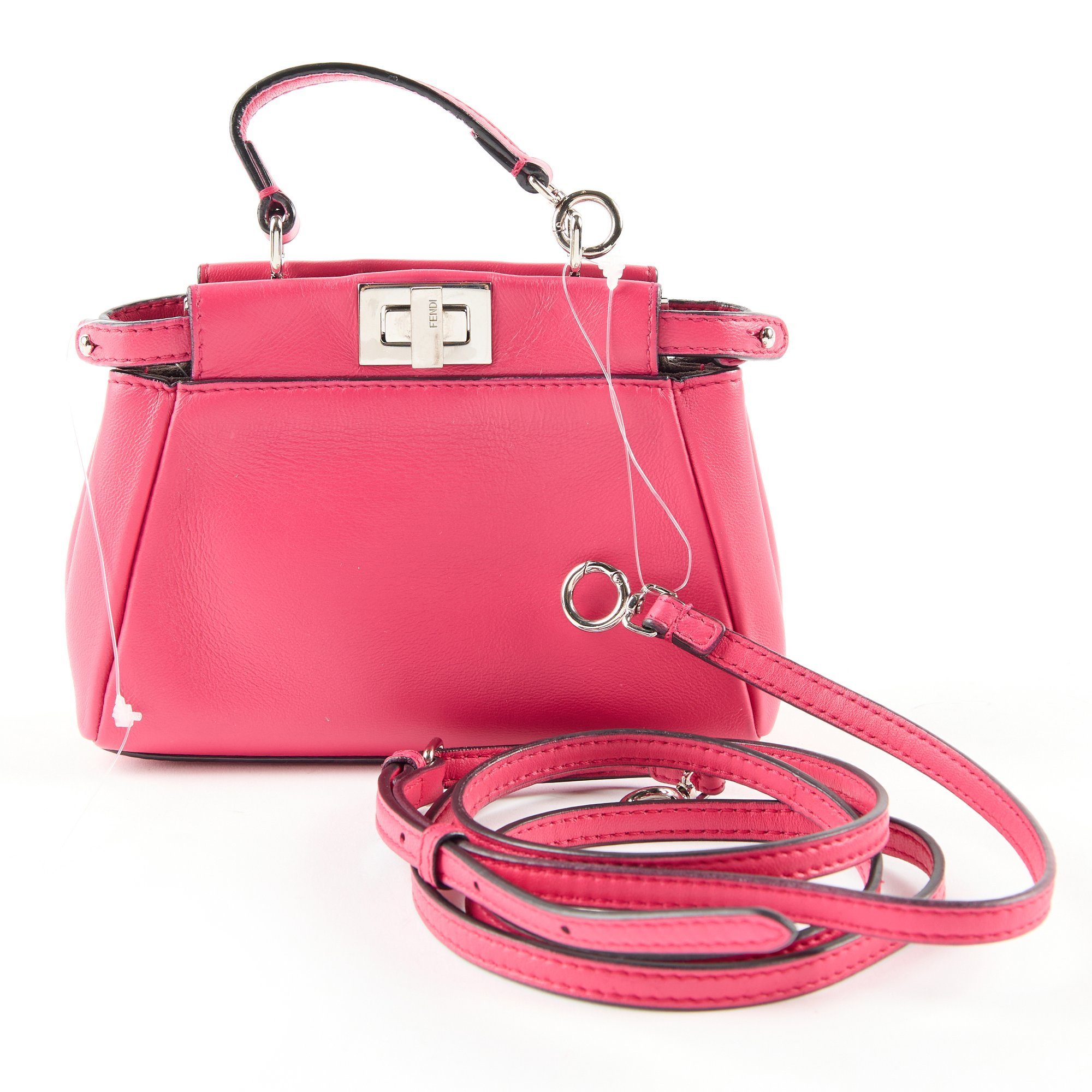 Peekaboo leather crossbody bag