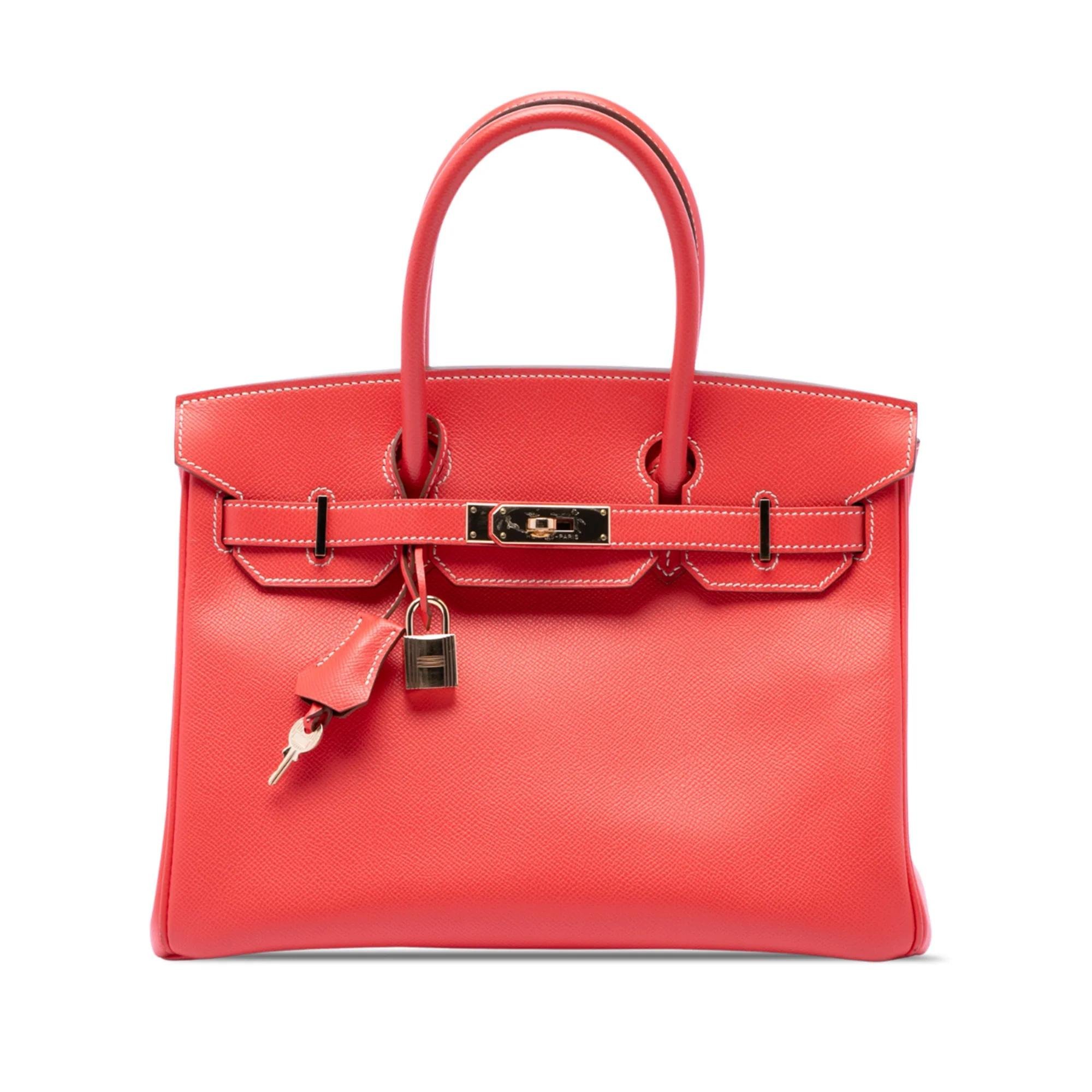 Birkin Shoulder pony-style calfskin handbag
