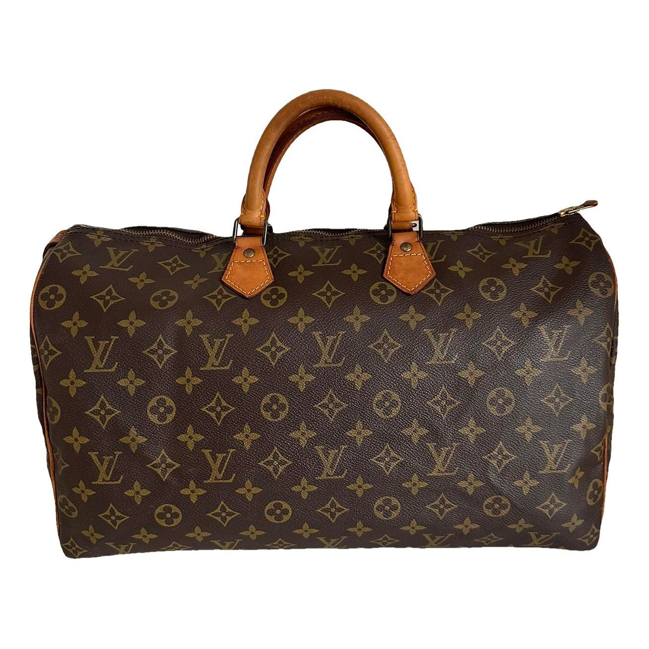 Speedy leather handbag
