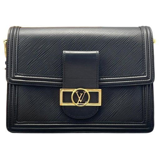 Dauphine leather handbag