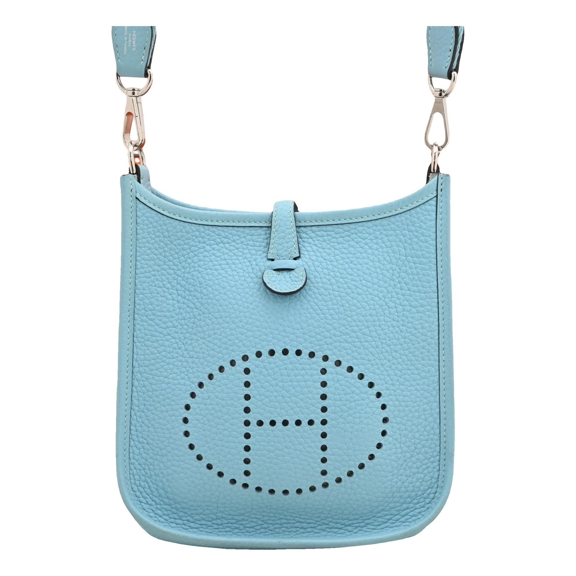 Mini Evelyne leather handbag