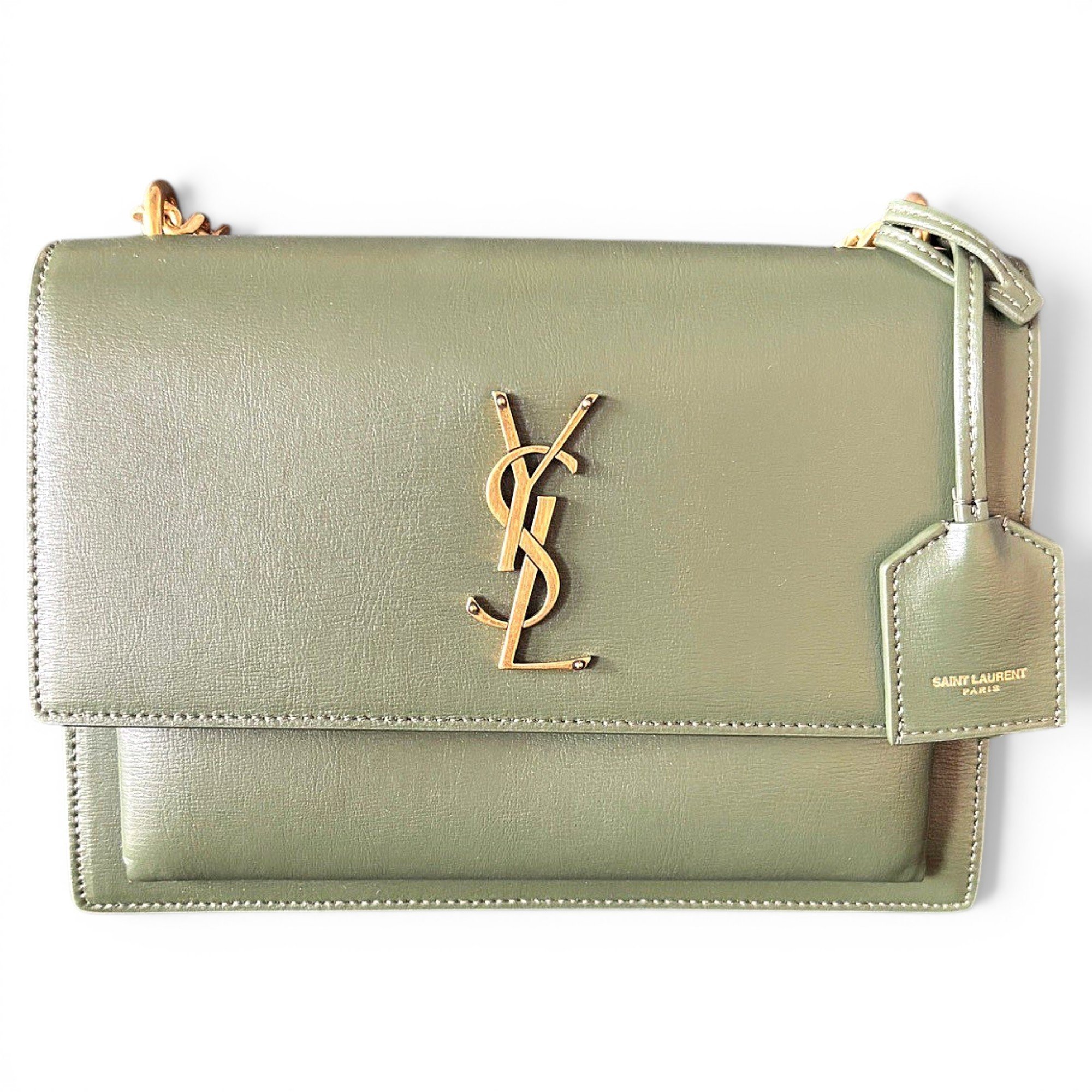 Sunset leather crossbody bag