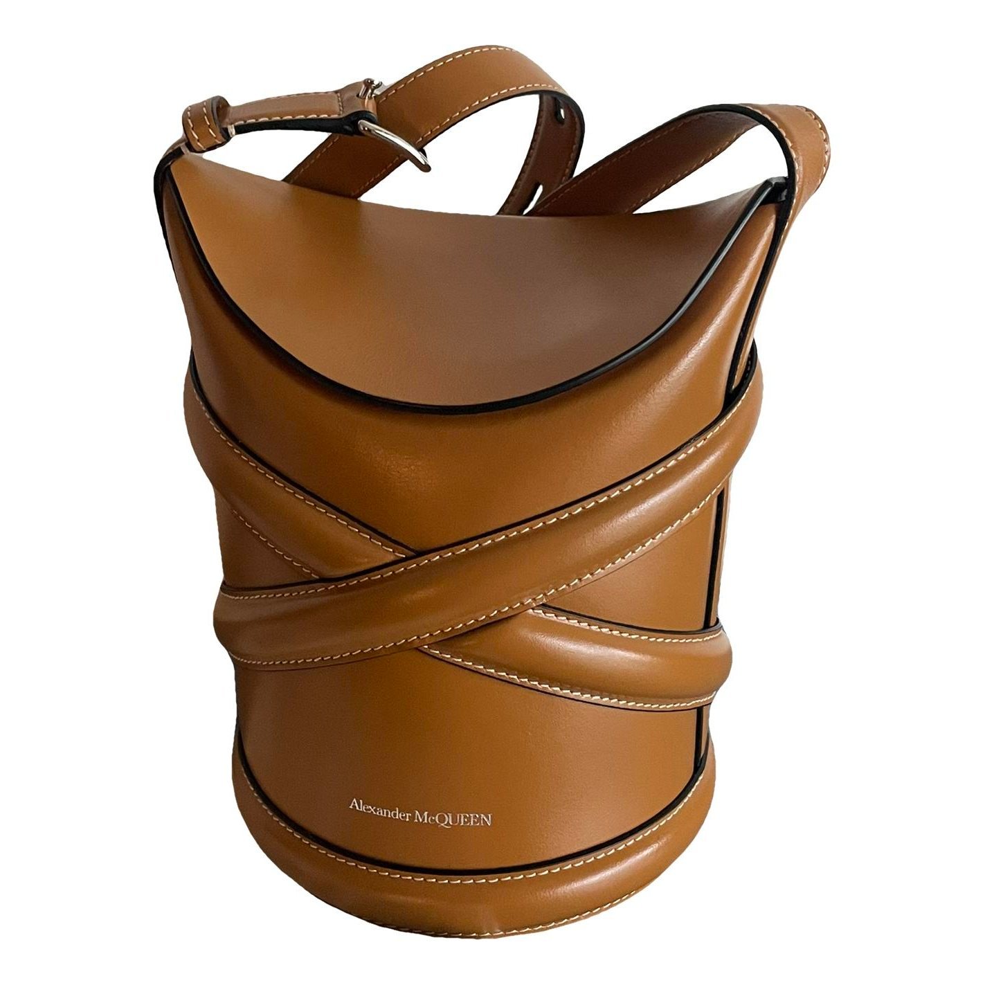 Leather crossbody bag
