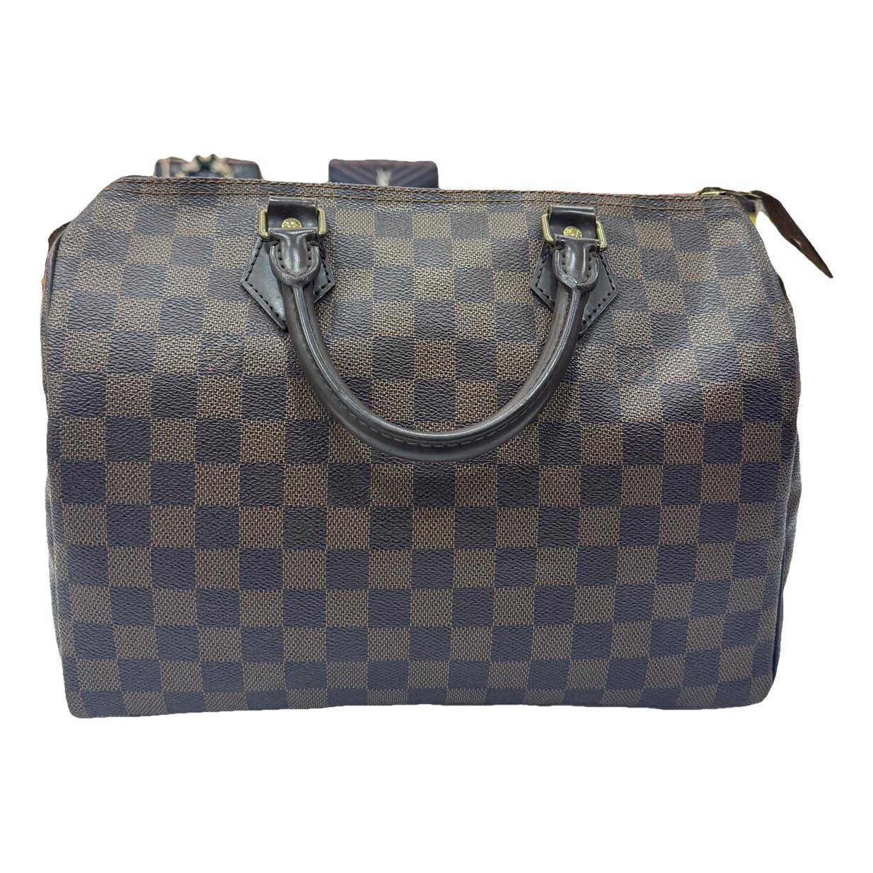 Speedy leather handbag
