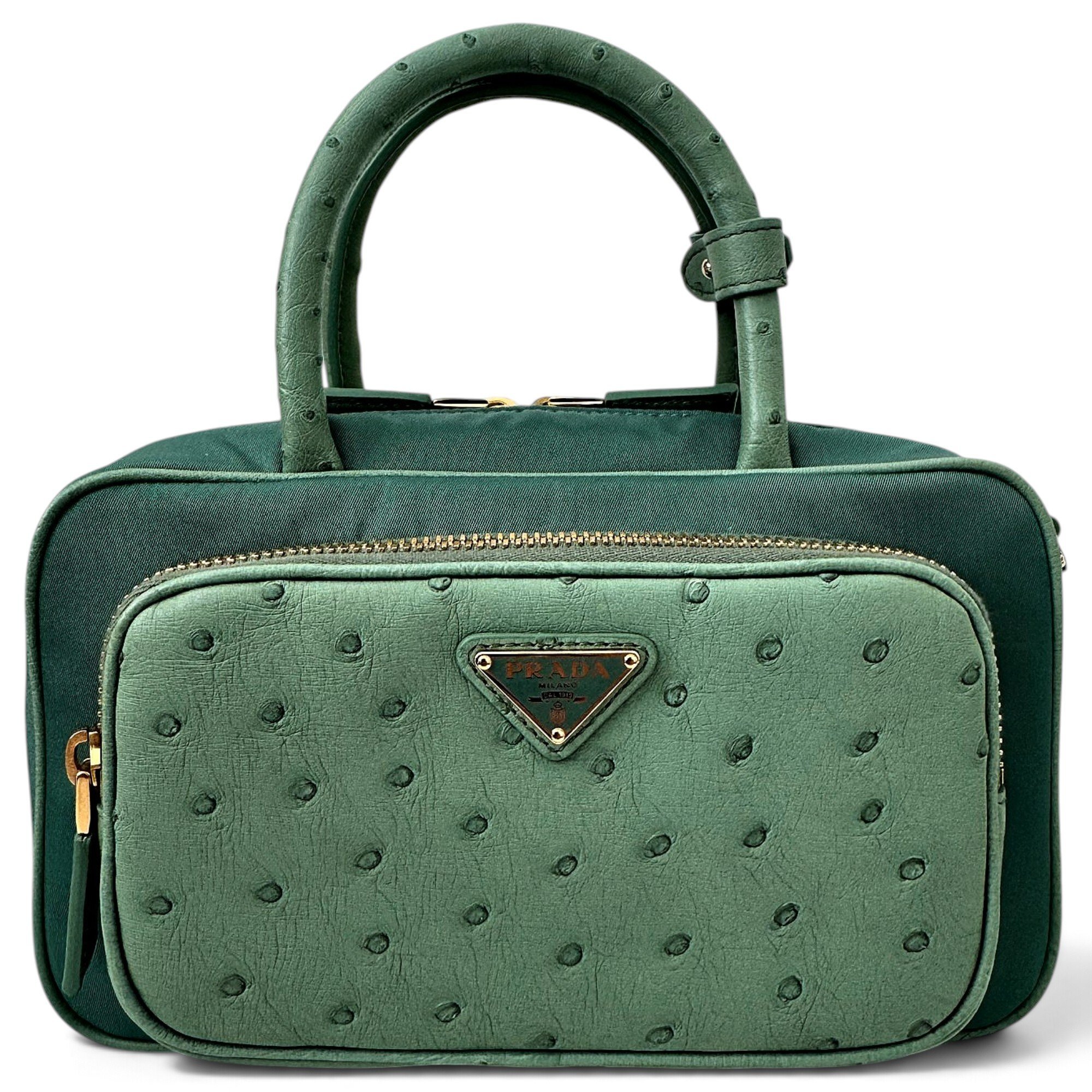 Ostrich handbag