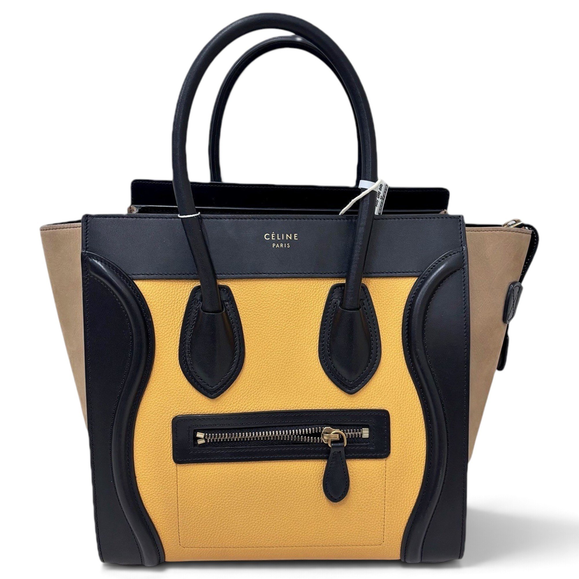 Luggage leather handbag