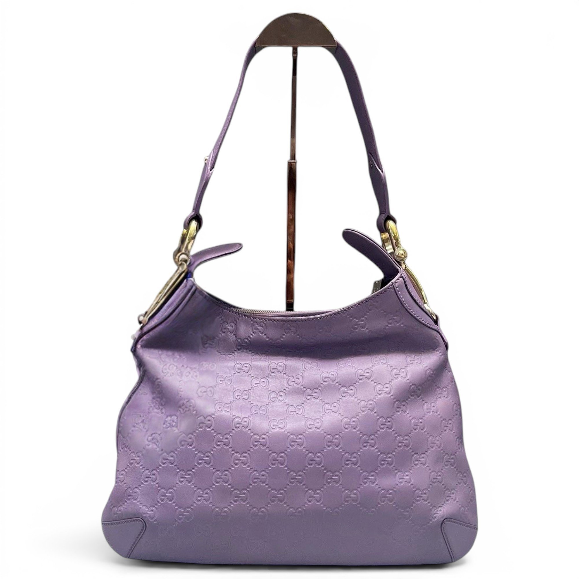 Hobo leather handbag
