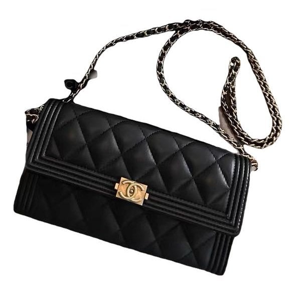 Leather handbag