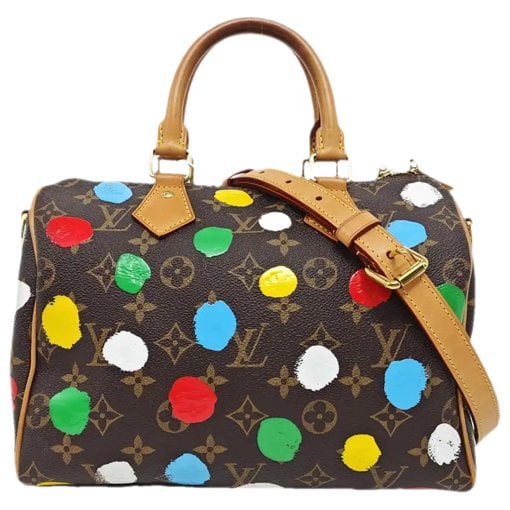 Nano Speedy / Mini HL leather handbag