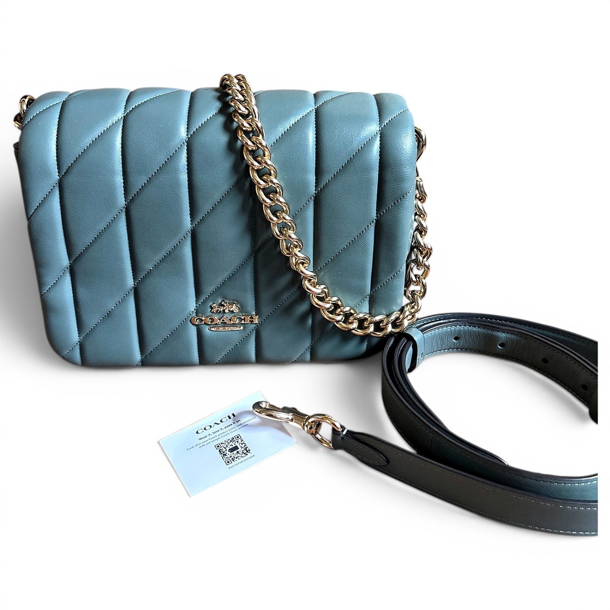 Leather handbag