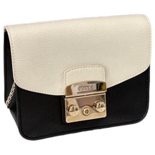 Furla Metropolis leather clutch bag