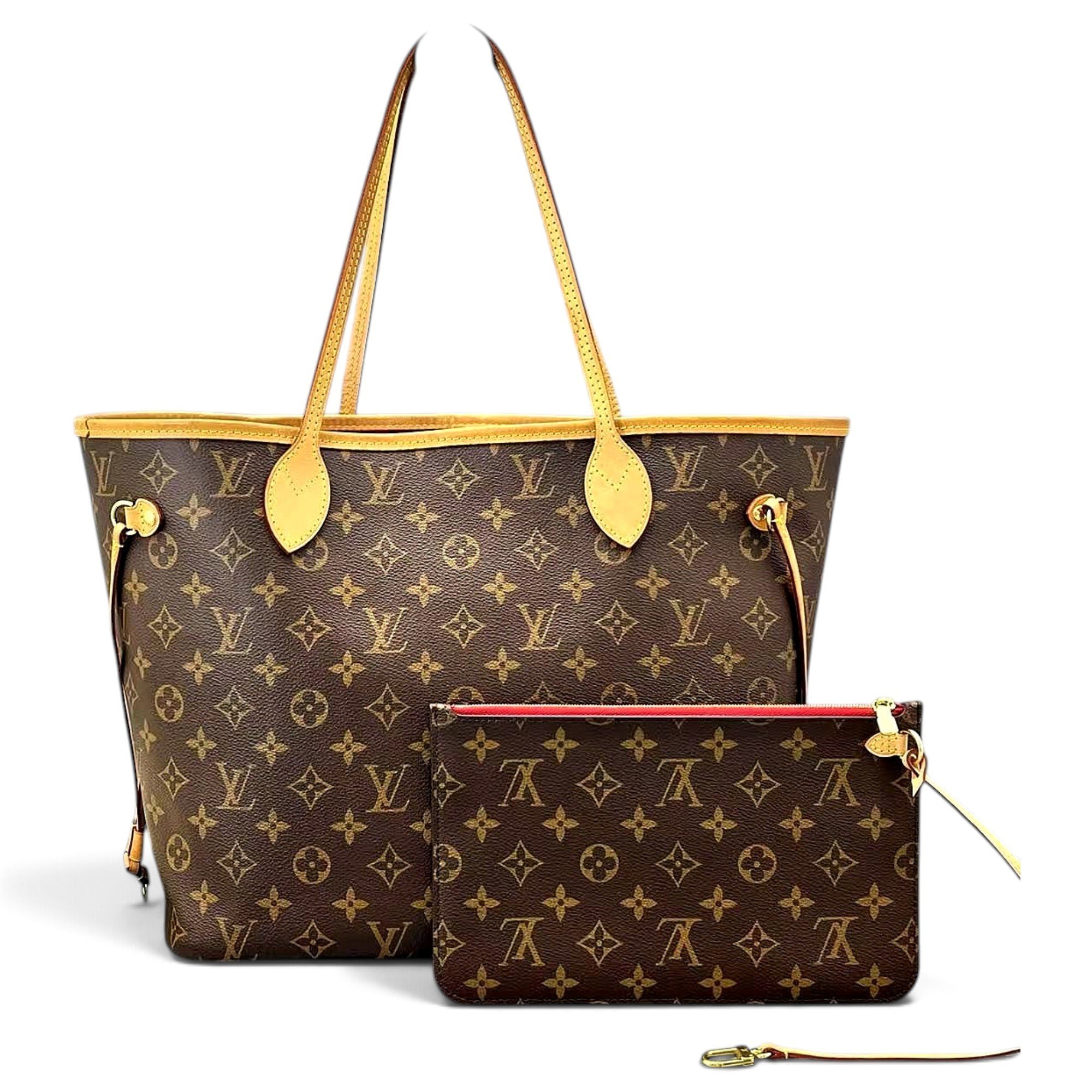 Neverfull leather tote