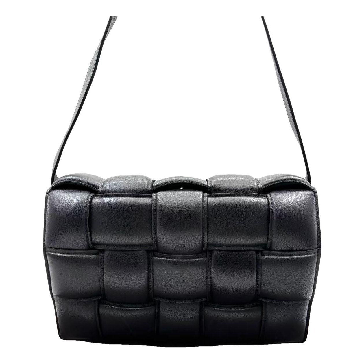 Cassette Padded leather handbag