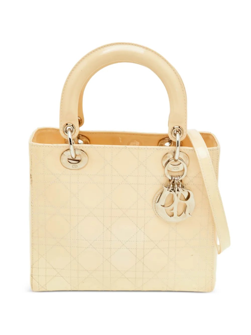2007 medium Lady Dior Cannage tote bag