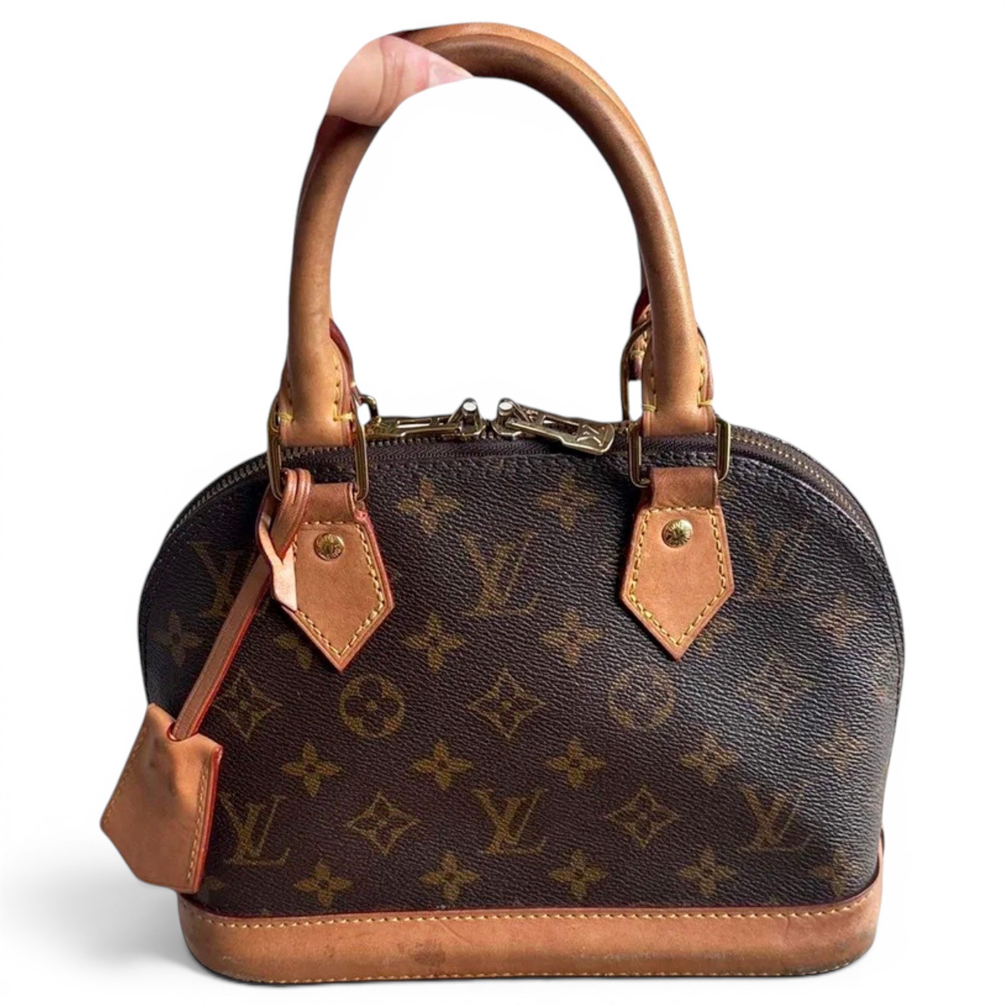 Alma BB leather handbag