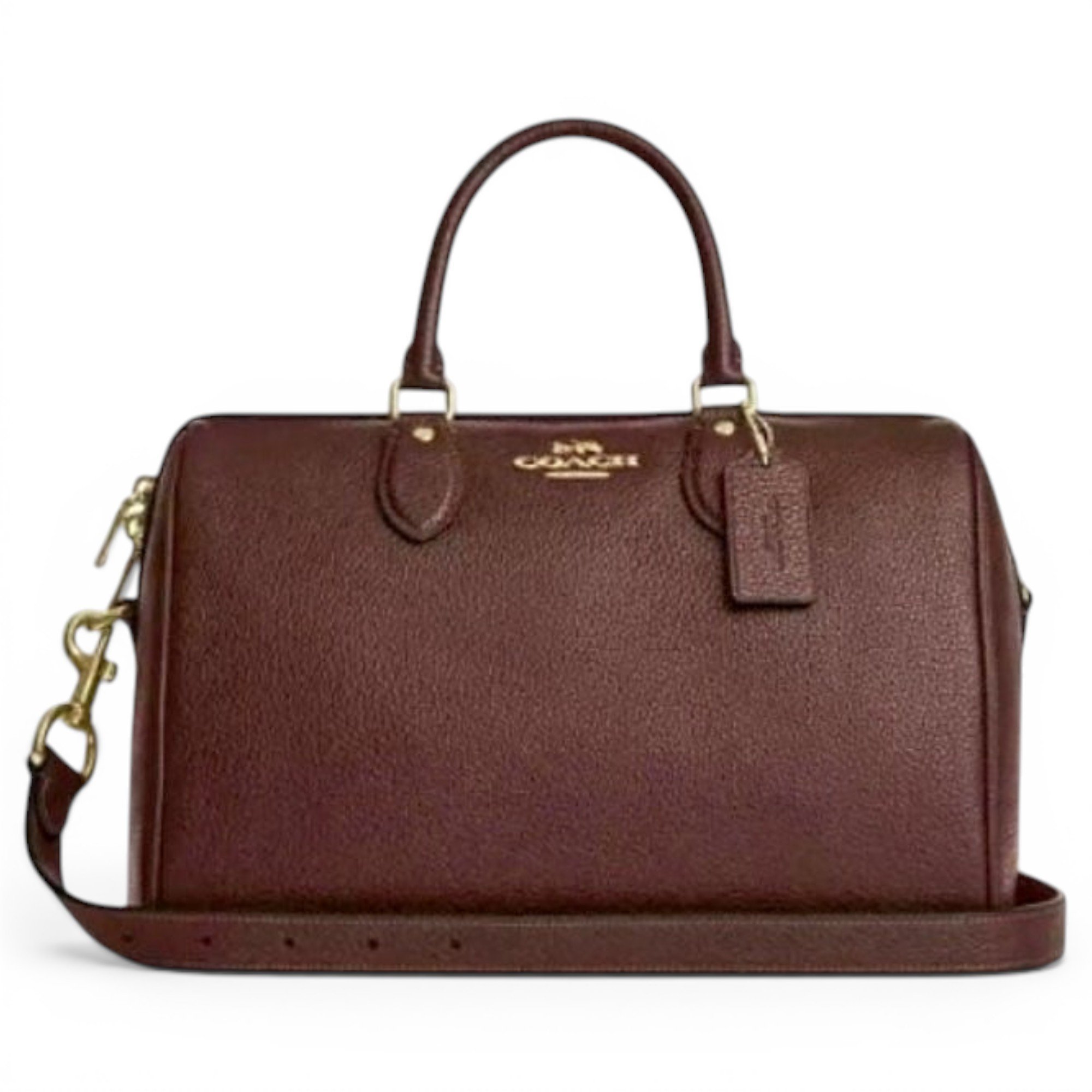 Leather satchel
