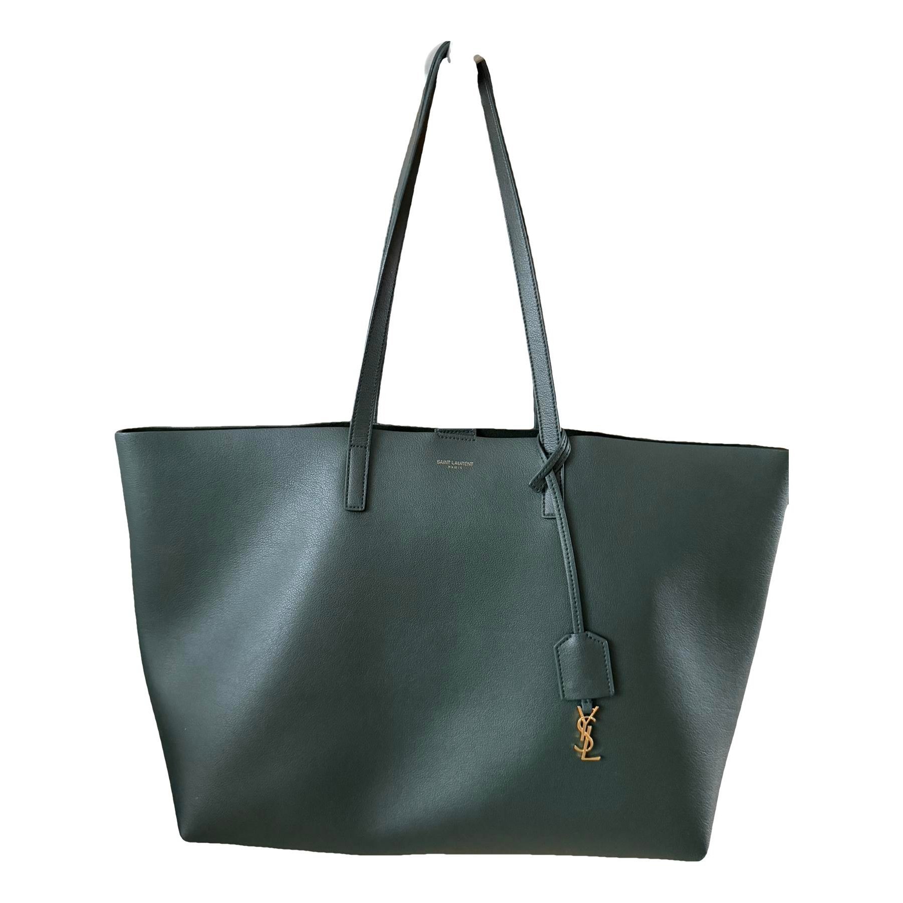 Shopping leather tote