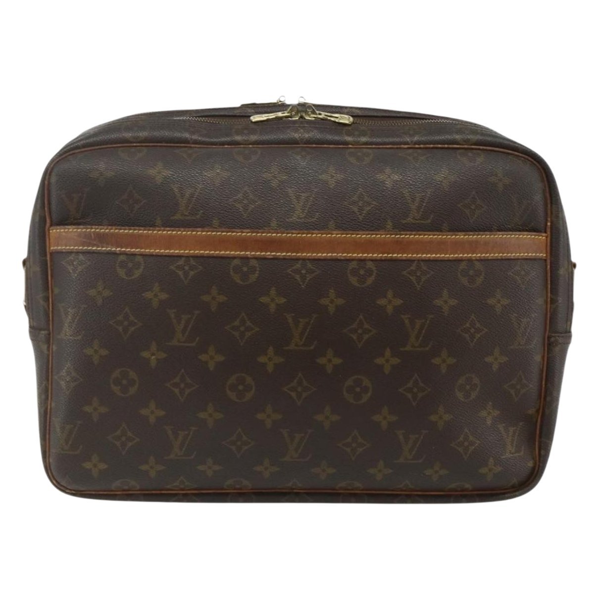Reporter leather handbag