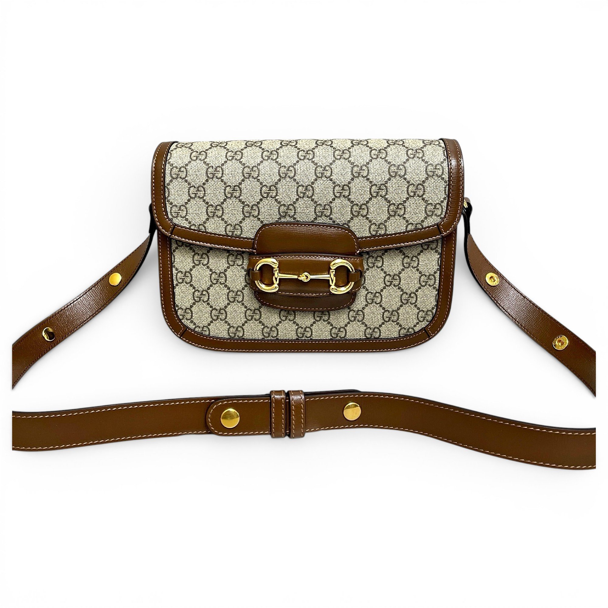 Horsebit 1955 leather handbag