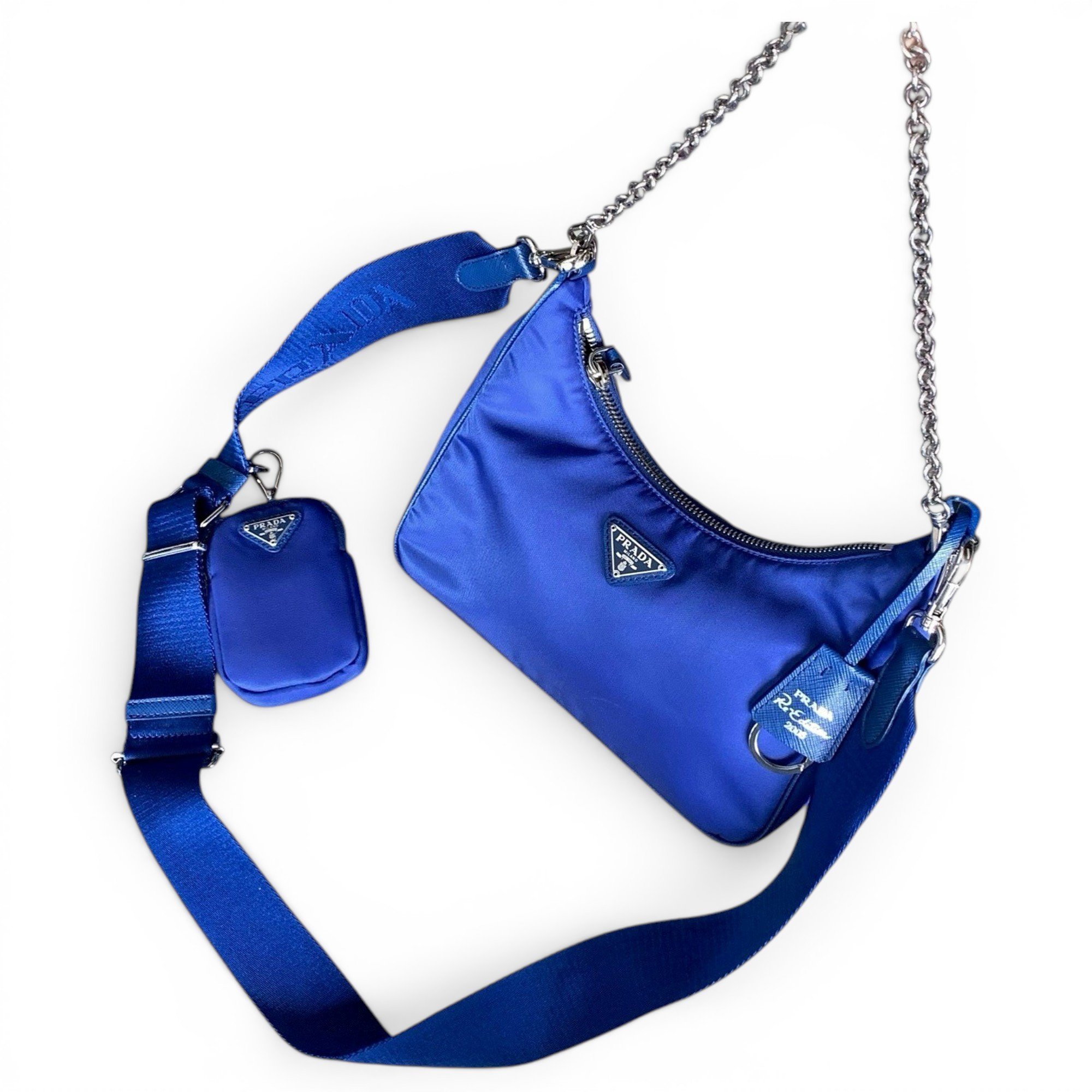 Re-edition cloth handbag