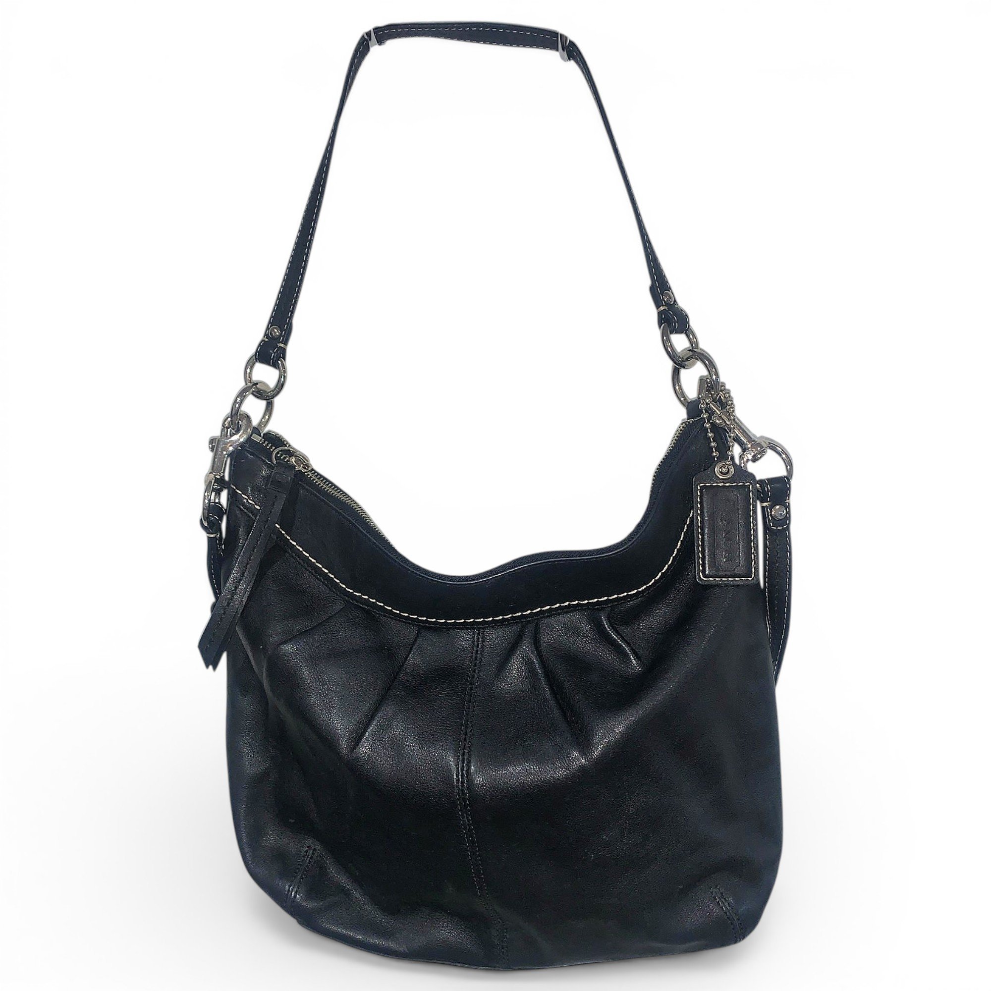 Signature Sufflette leather handbag