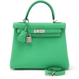 Hermes Vert Comics Togo Kelly 25 Palladium Hardware, 2023