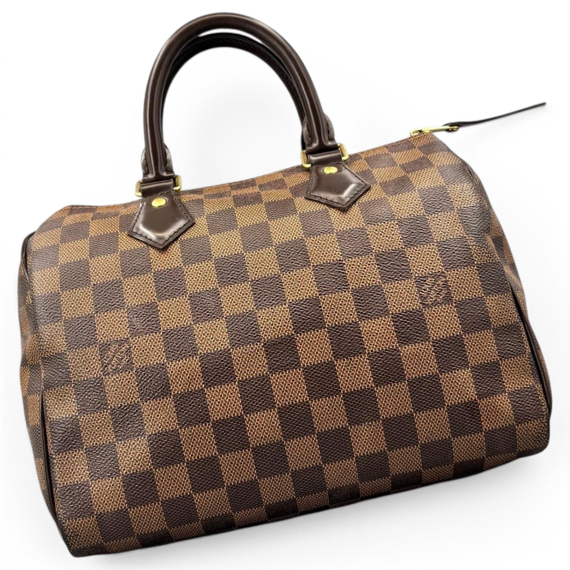 Speedy leather handbag