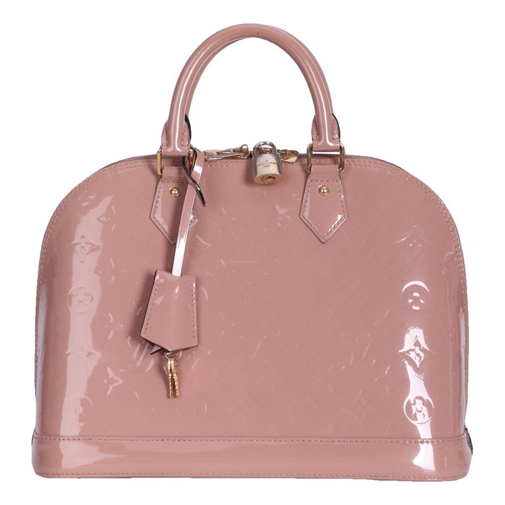 Alma patent leather handbag