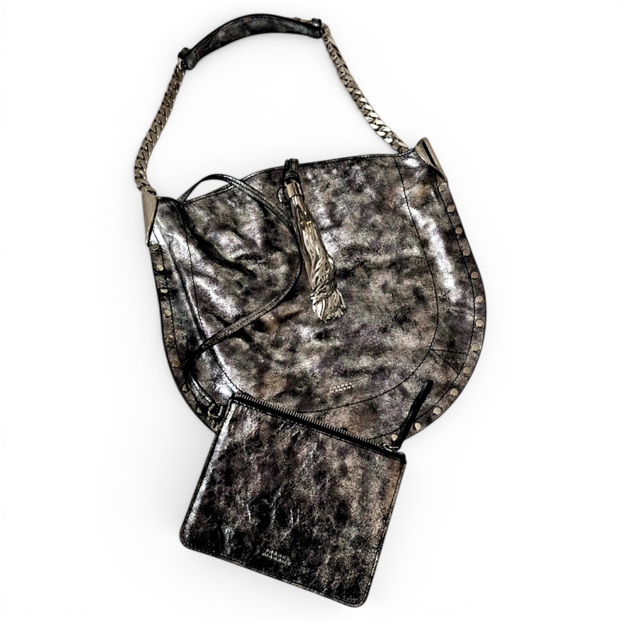 Oskan leather handbag