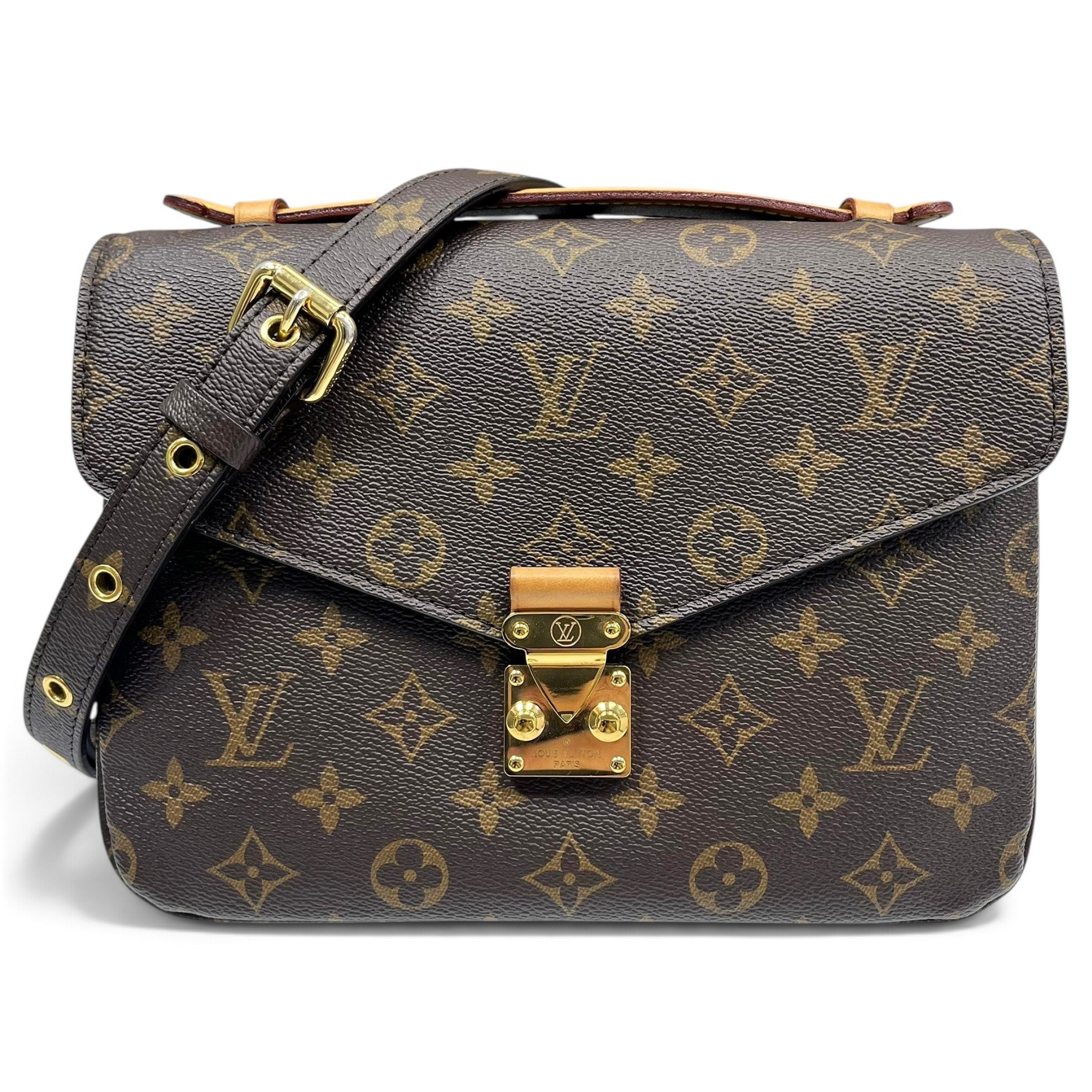 Metis leather handbag