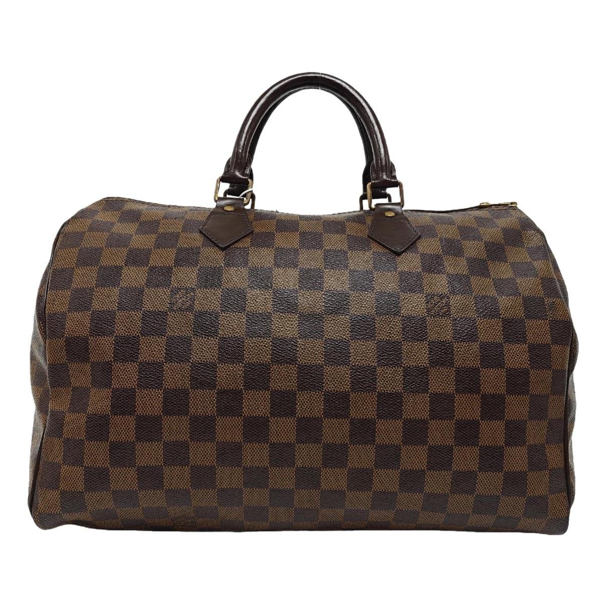 Speedy leather handbag