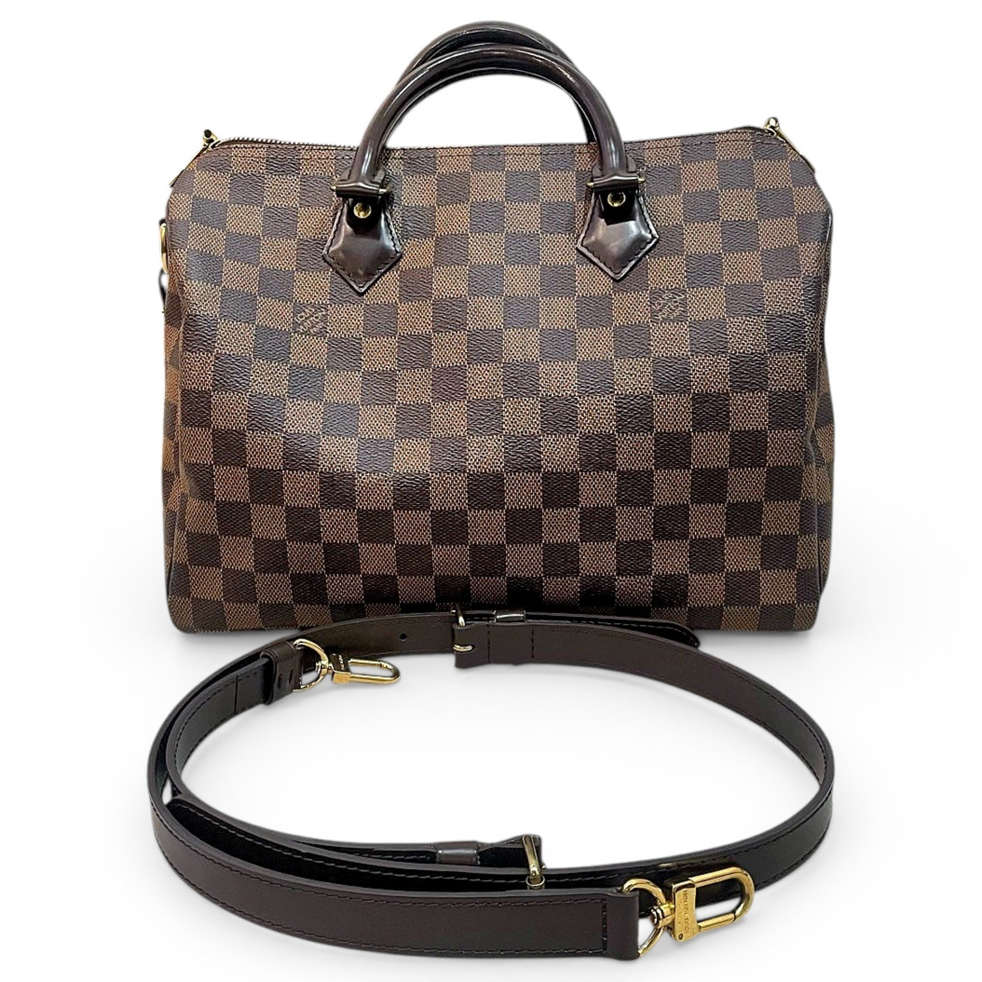 Speedy Bandoulière leather handbag