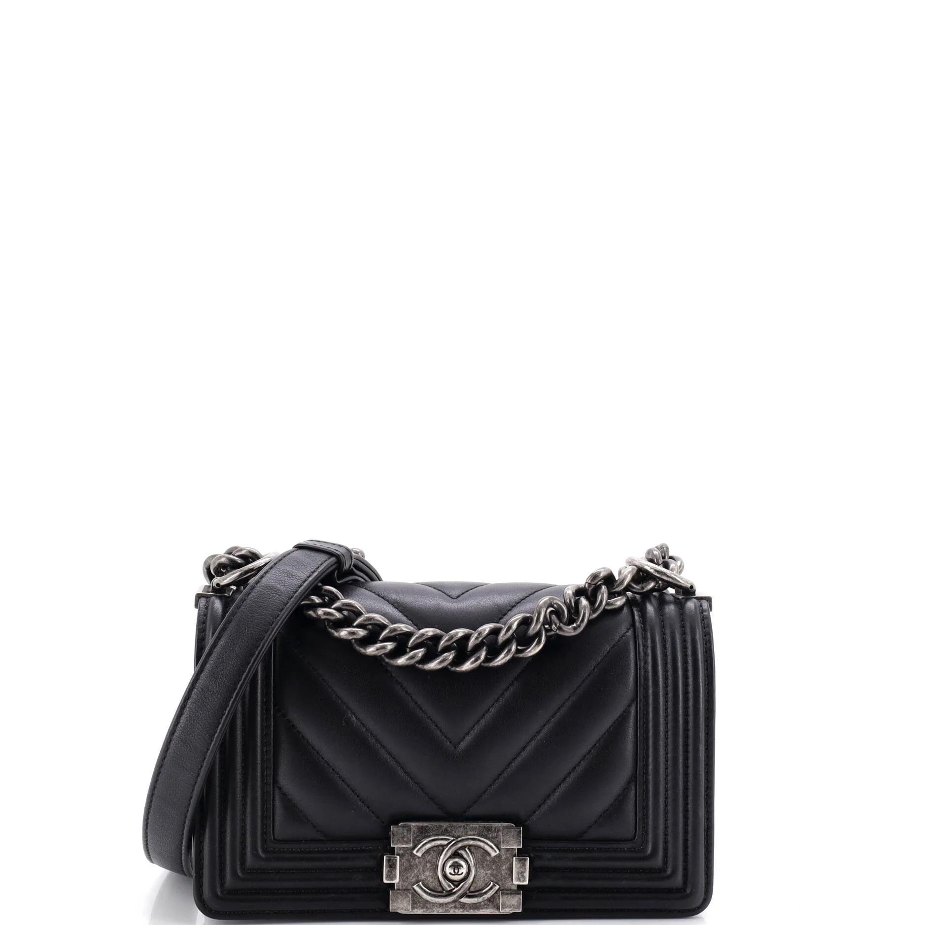 Boy leather crossbody bag