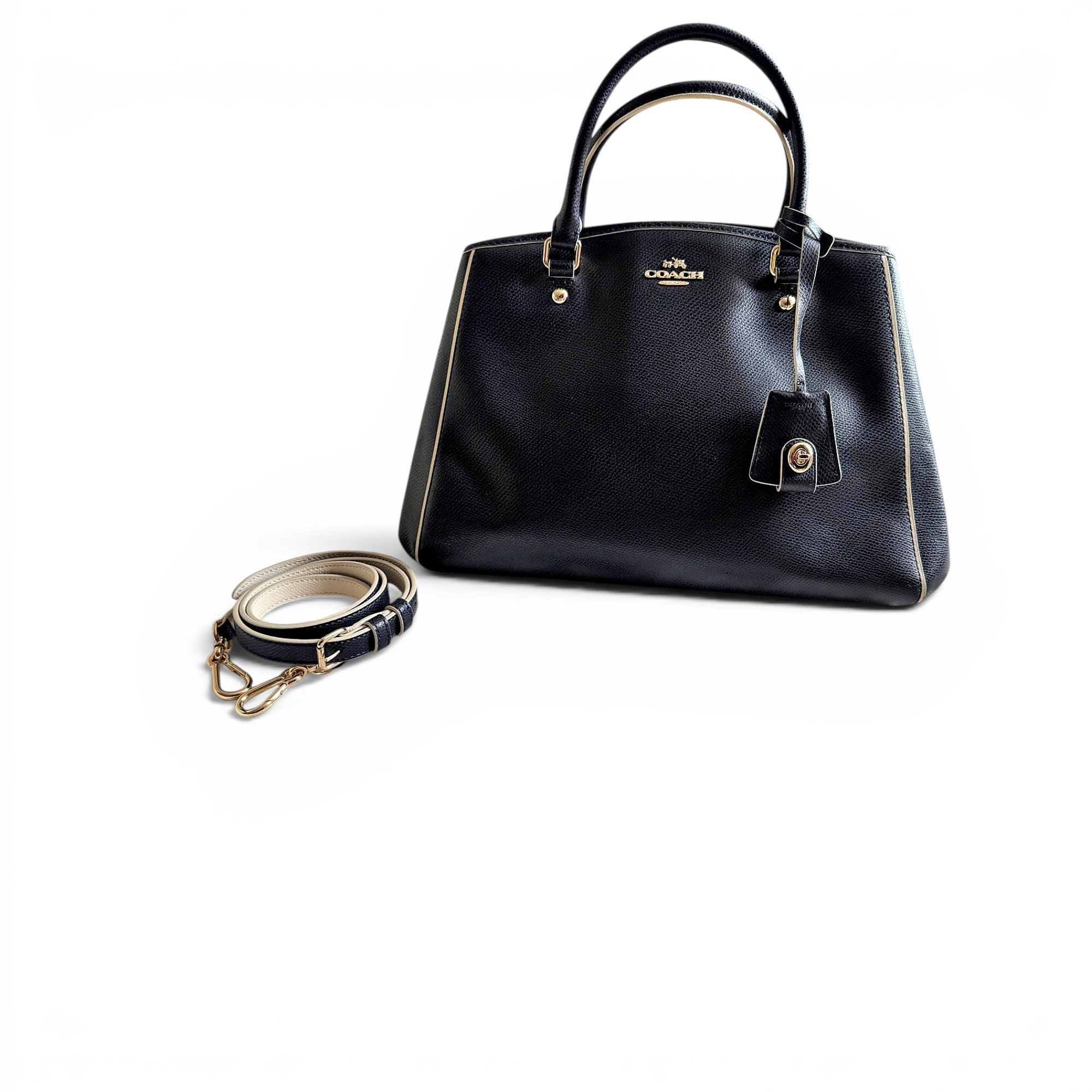 Leather satchel