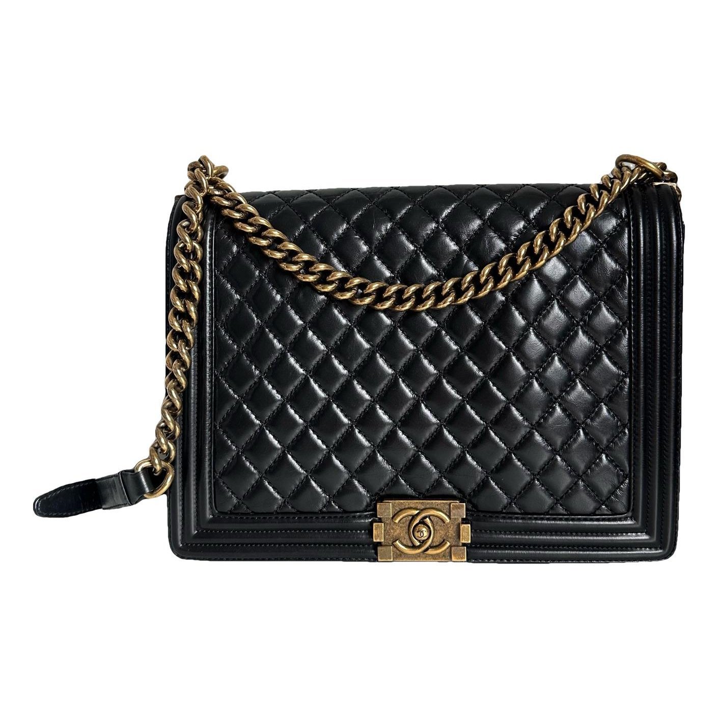Boy leather crossbody bag