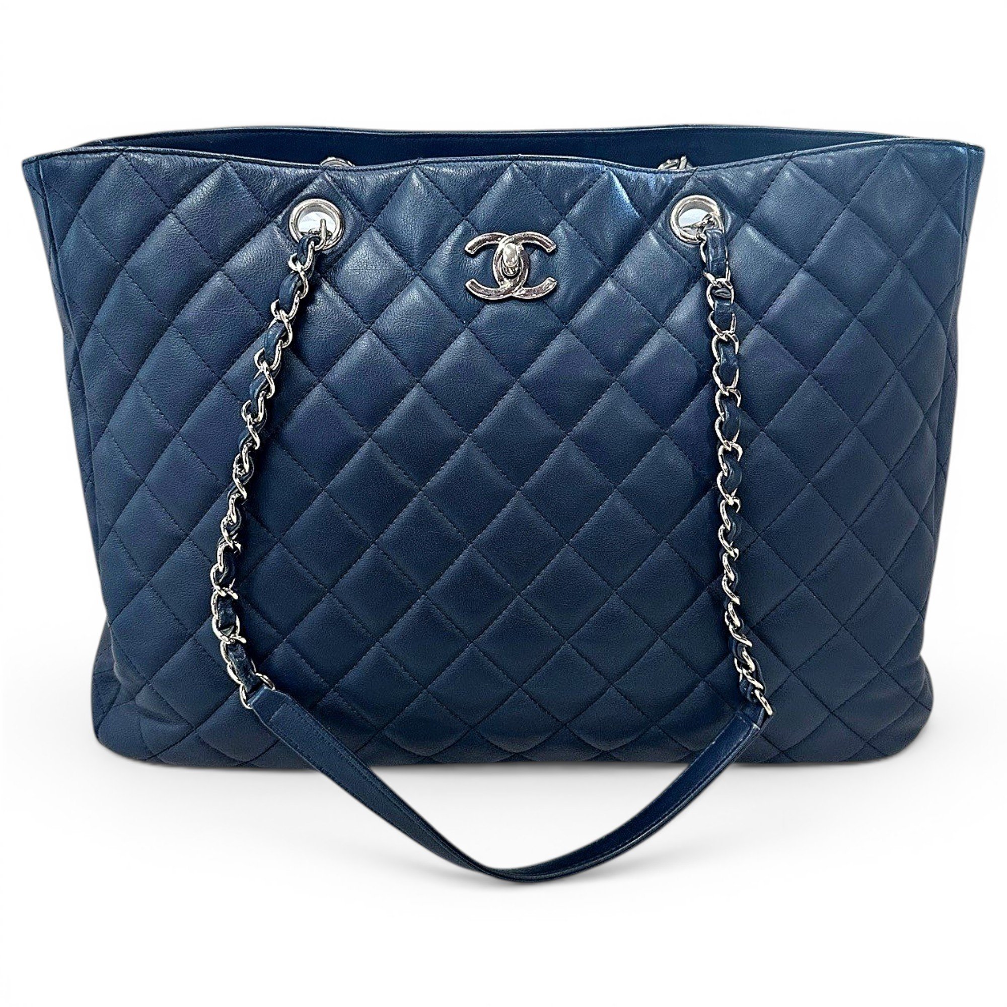 Leather tote