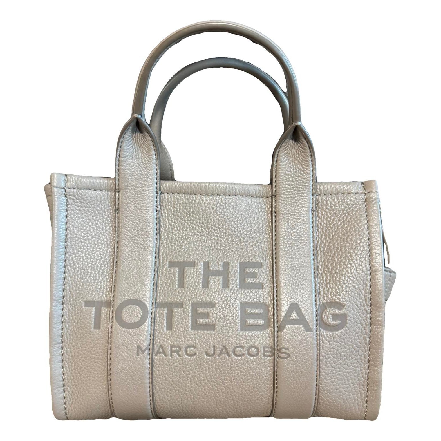 The Tag Tote leather tote