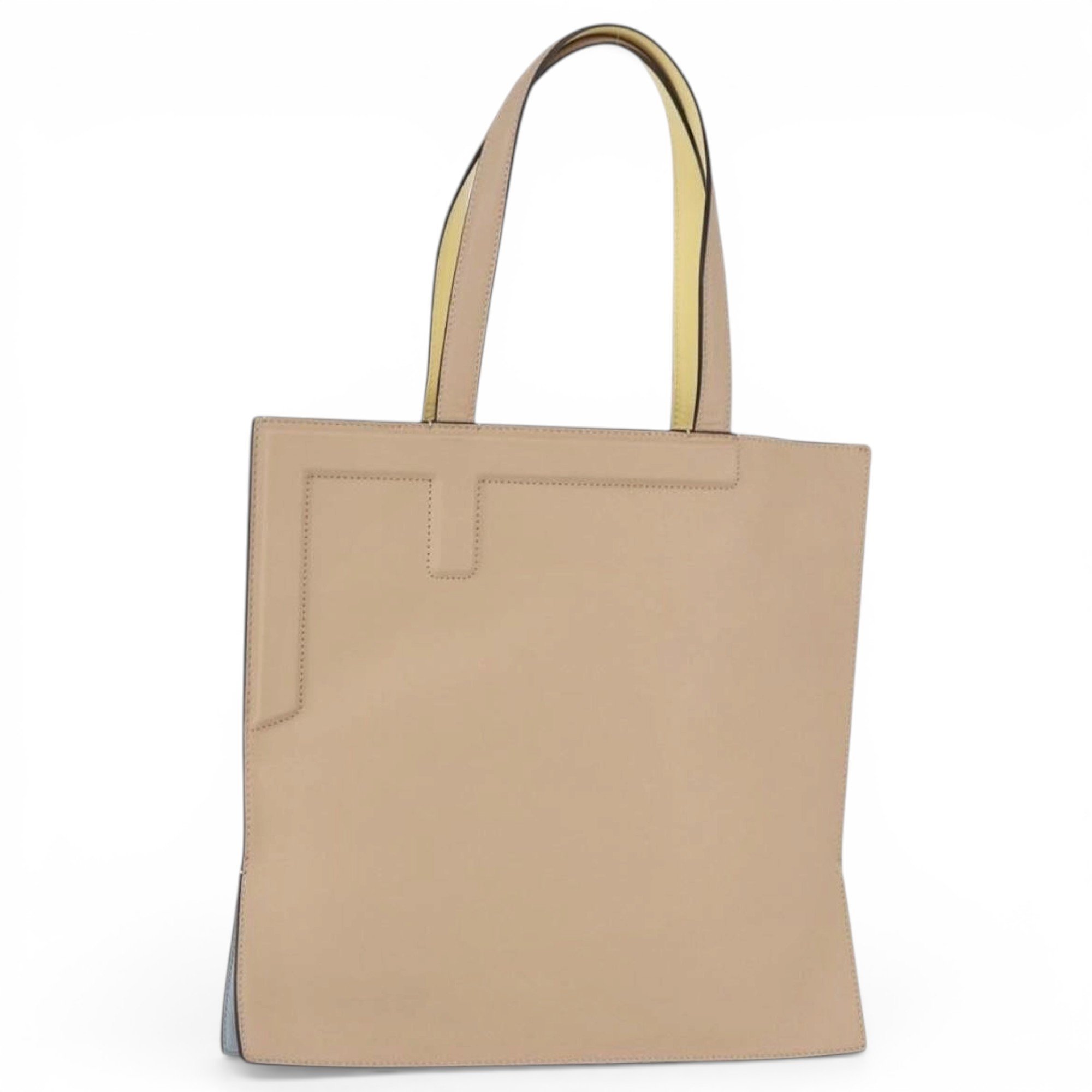 Leather tote