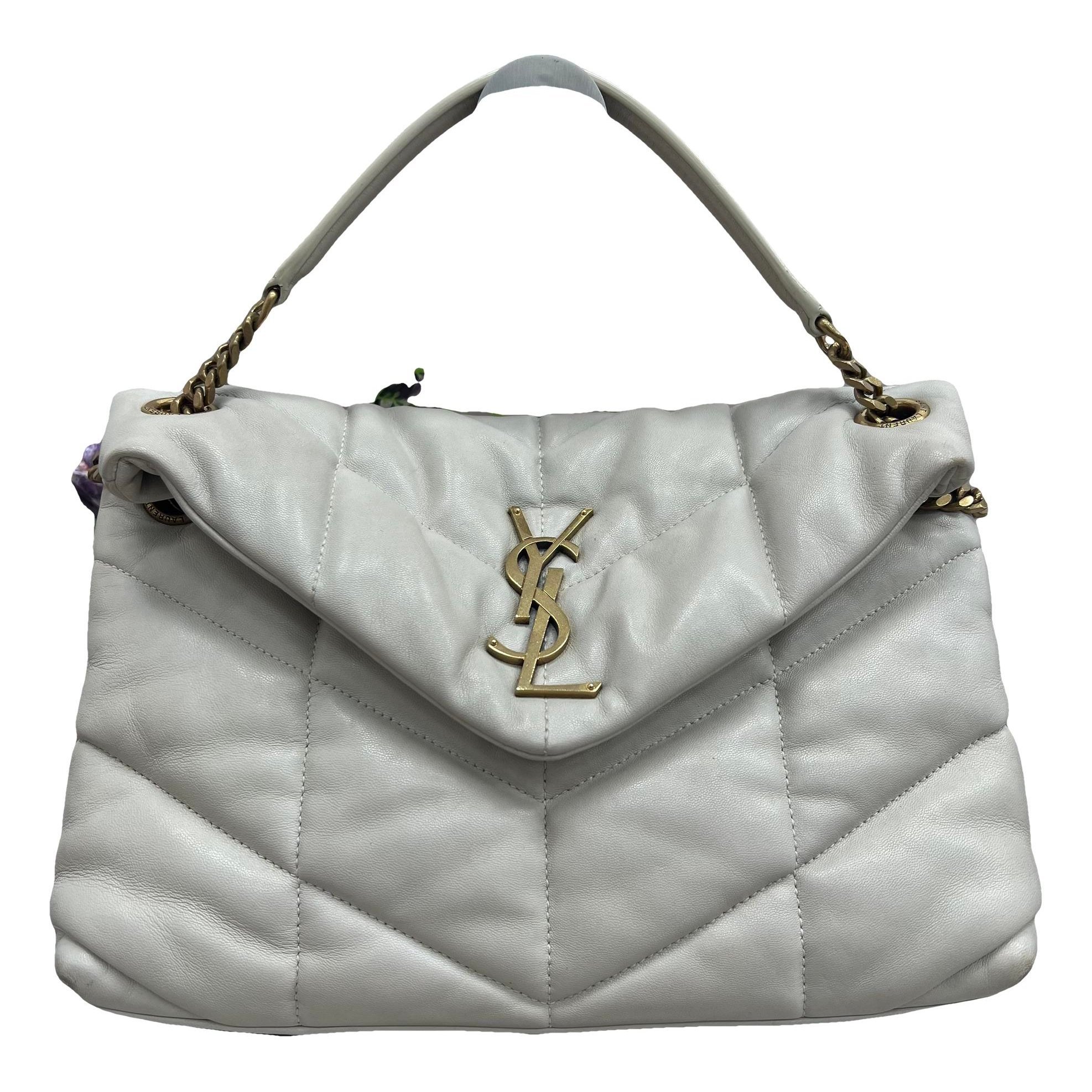Loulou Puffer leather crossbody bag