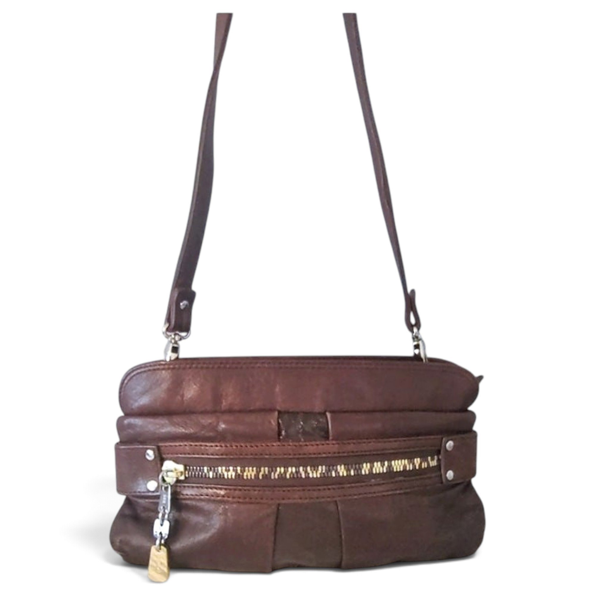 Leather handbag