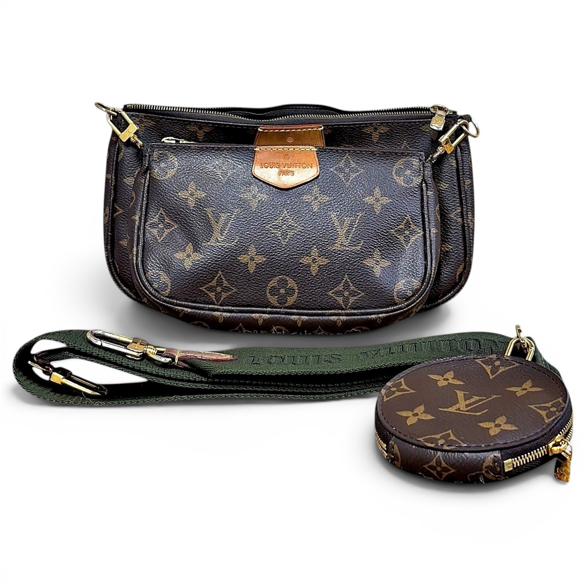 Multi Pochette Accessoires leather handbag