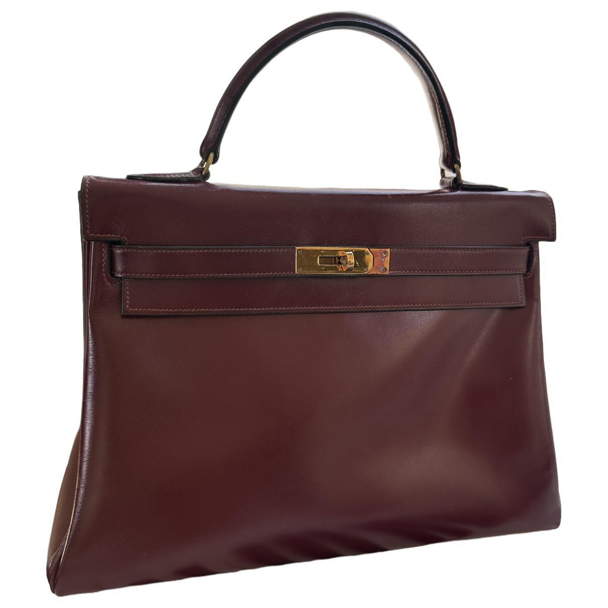 Kelly 32 leather handbag
