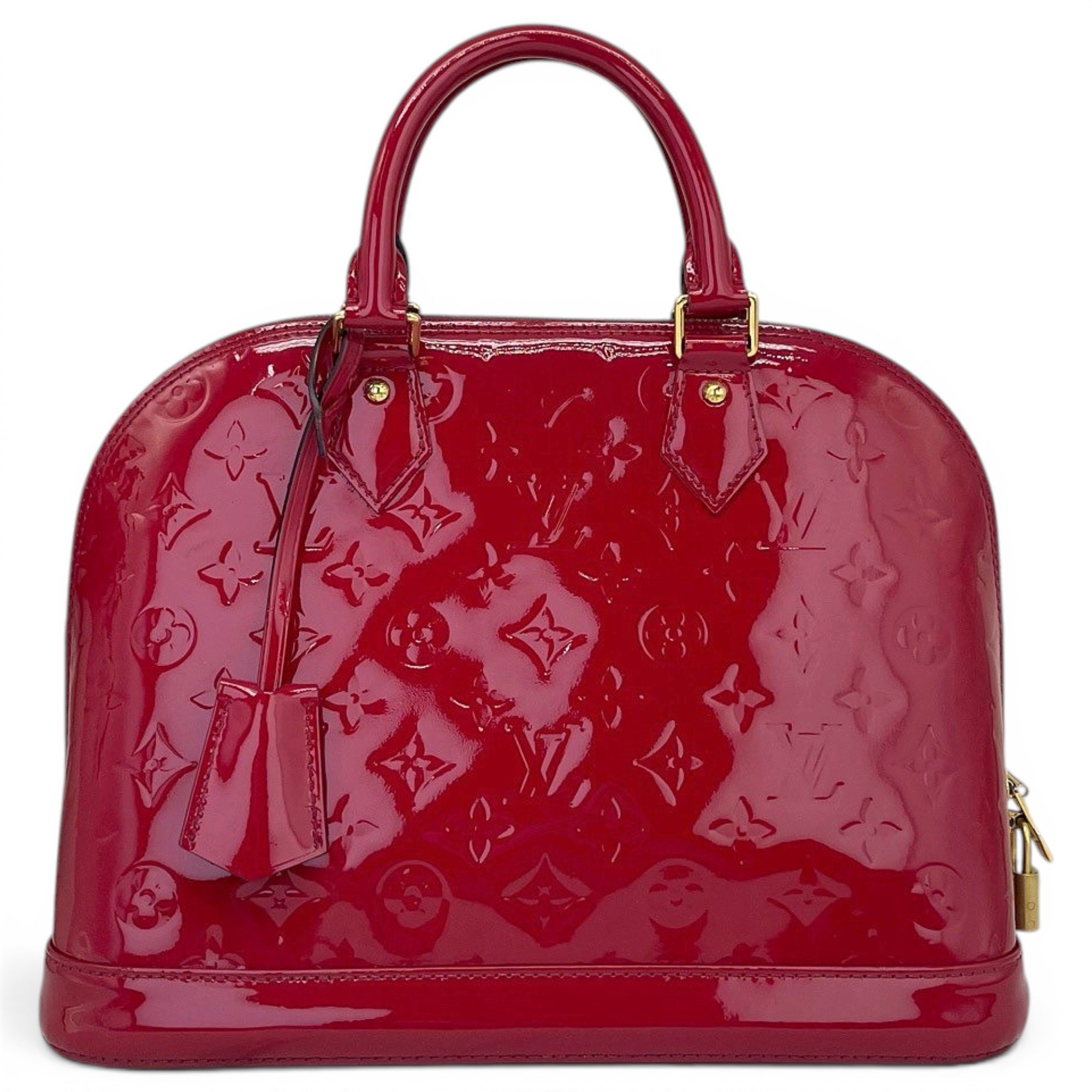 Alma patent leather handbag