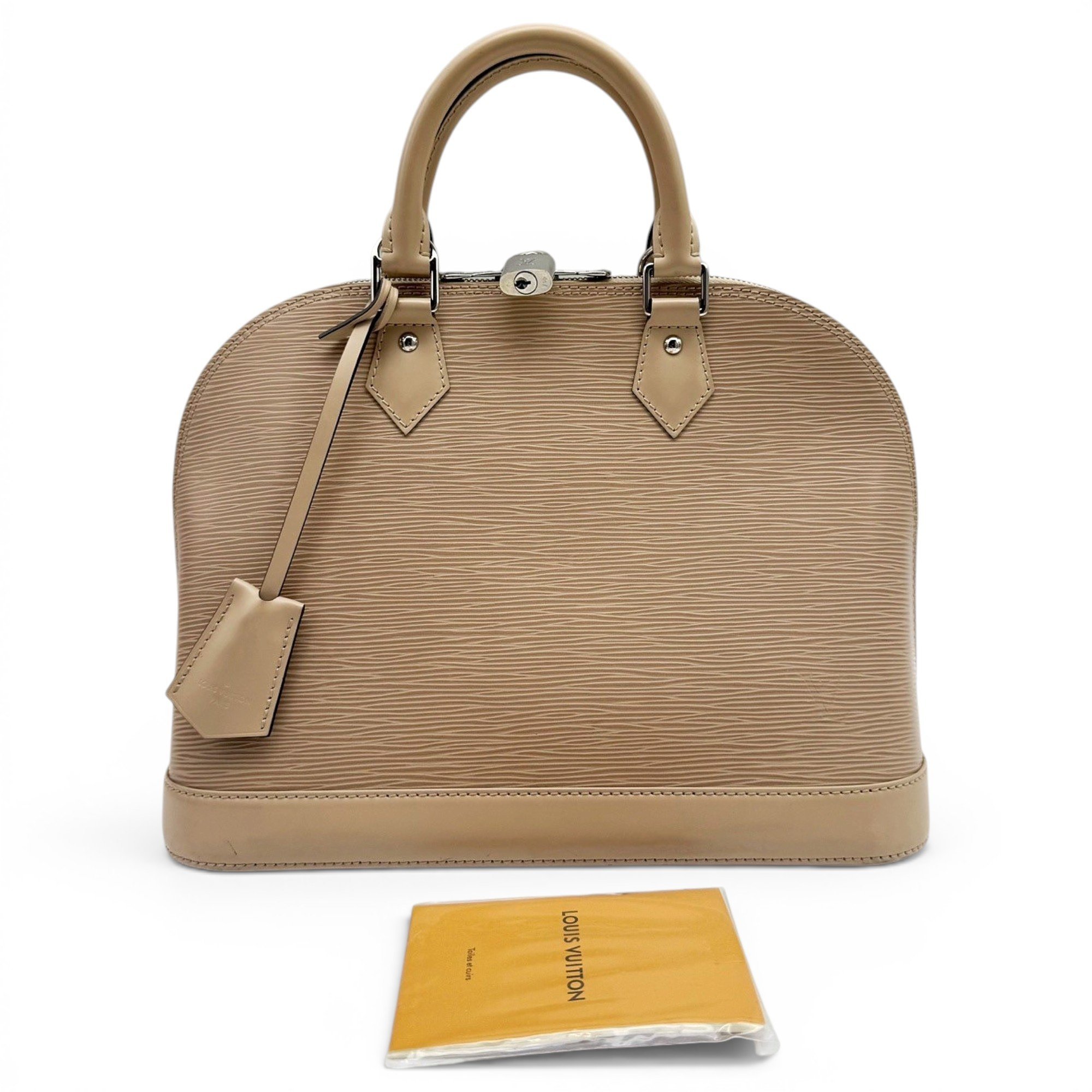 Alma leather handbag
