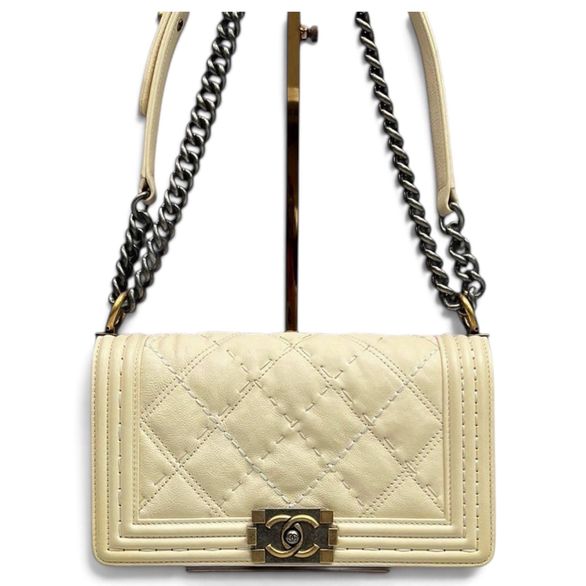 Boy leather handbag